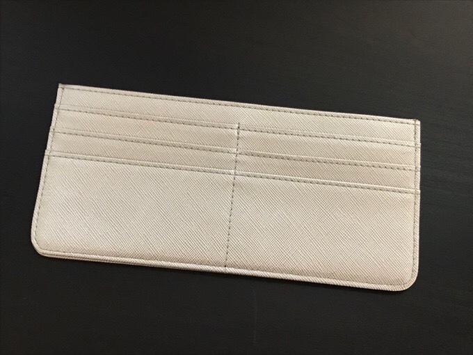 極薄財布 PUレザー 型押し