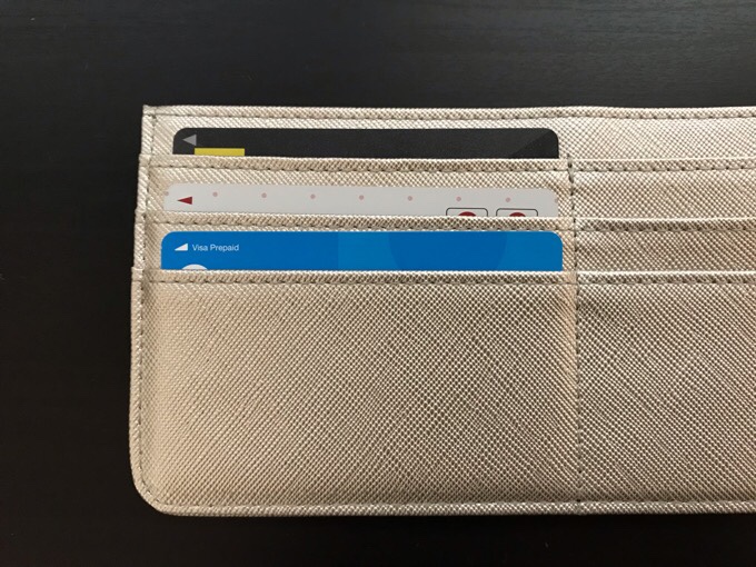THIN WALLETカード収納